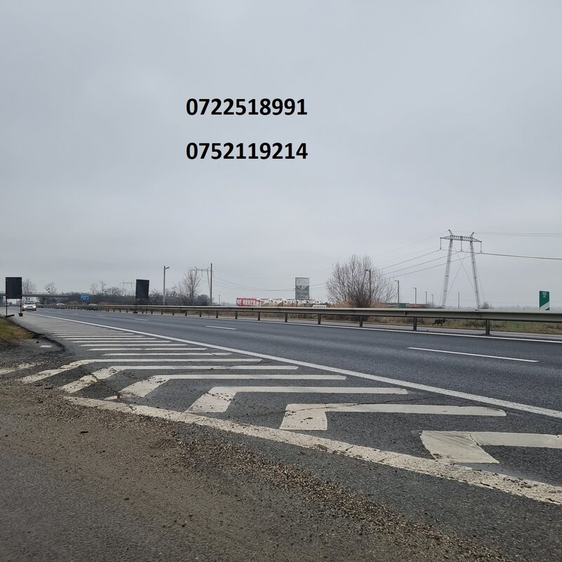 Bolintin, Autostrada A1, Palanca, km 31, teren 6 euro/ mp, ocazie.