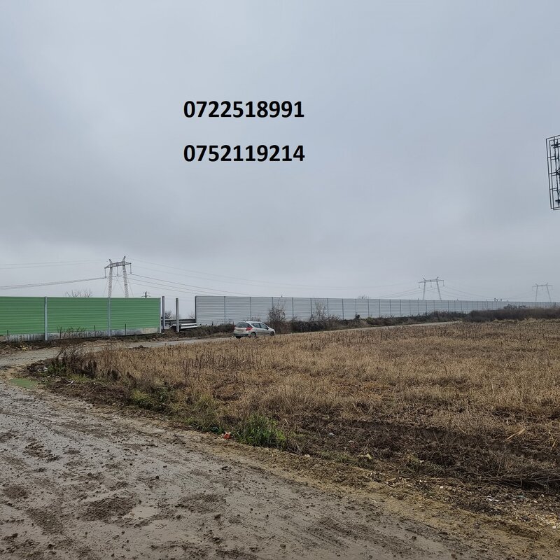 Bolintin, Autostrada A1, Palanca, km 31, teren 6 euro/ mp, ocazie.